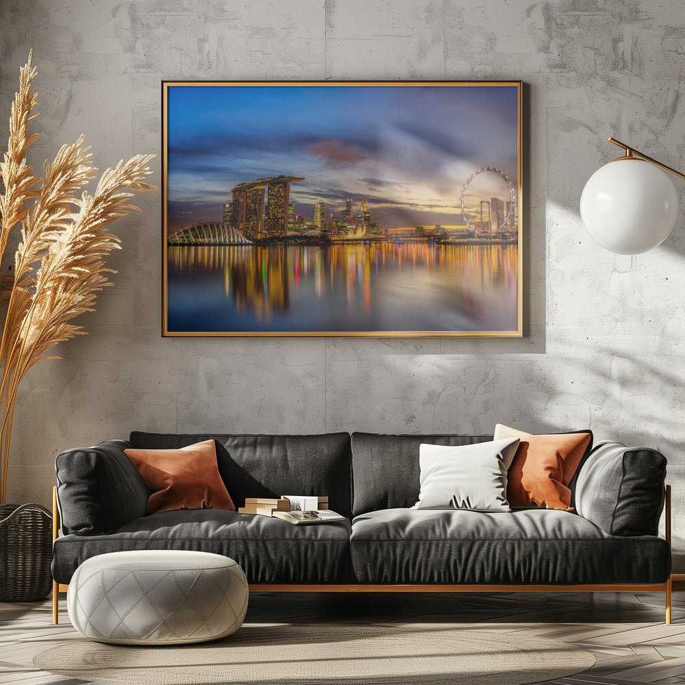 Atardecer en la bahía | Posters - Impresiones de Arte