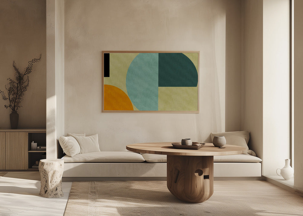 Rainbow Plus Shapes3 | Poster