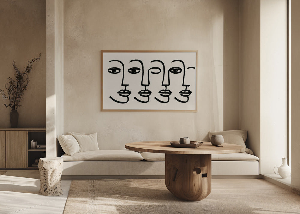 Faces in Harmony | Poster