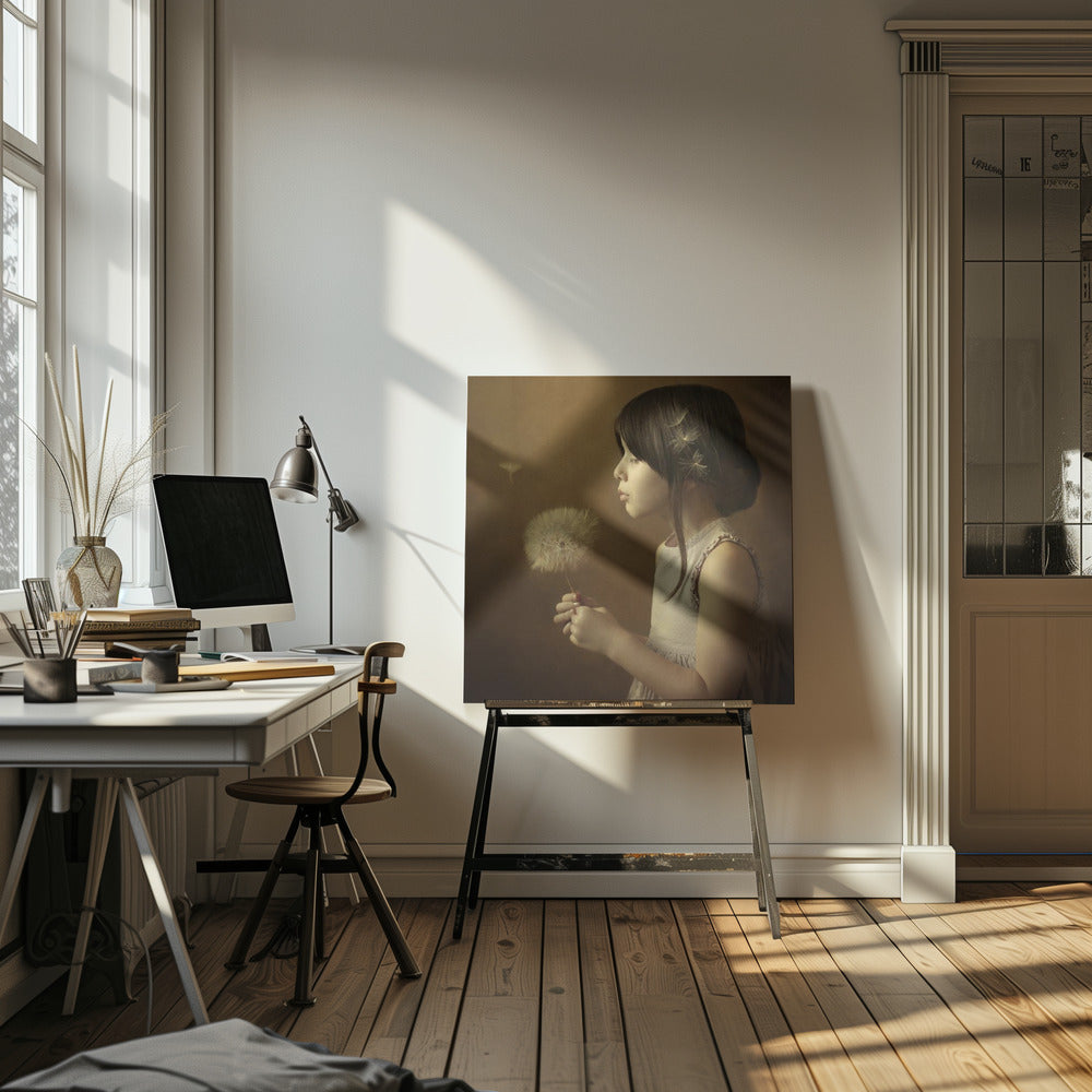 Un poème sur le pissenlit | Tableaux sur Toile