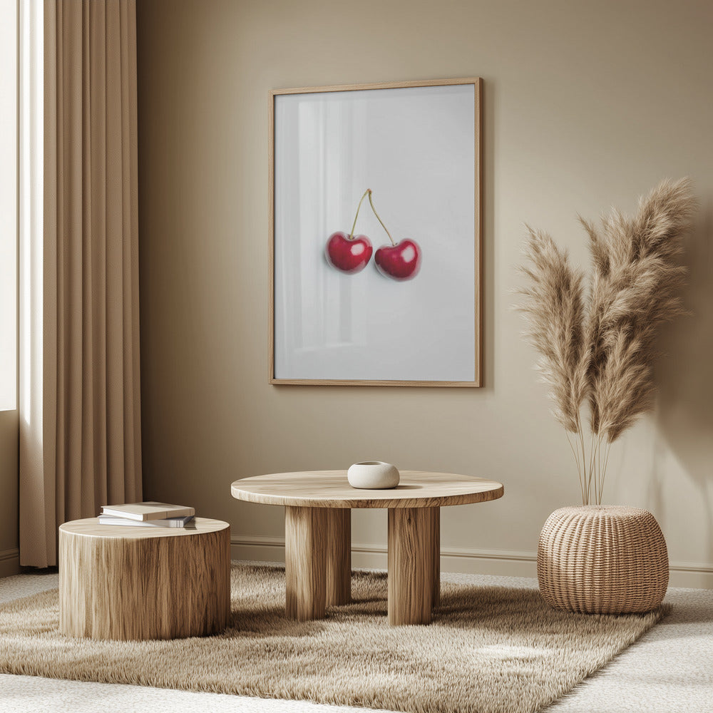Pair of cherries | Poster