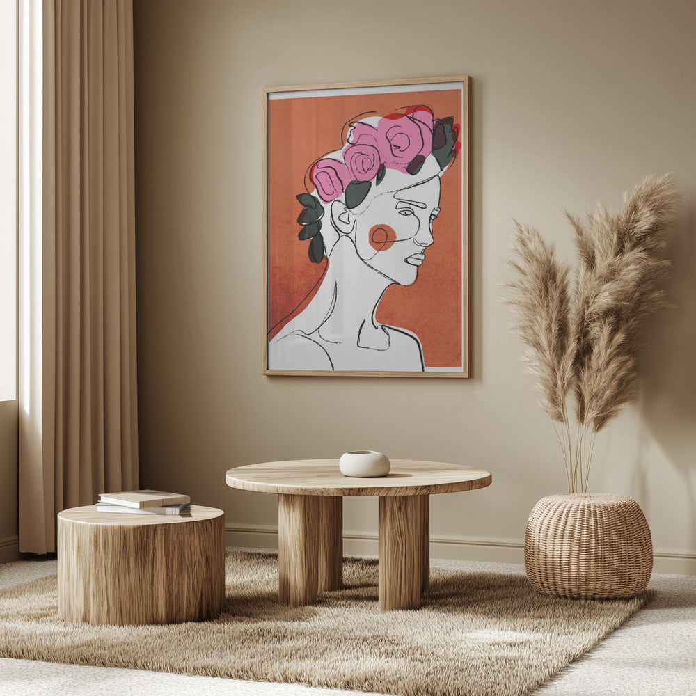 Floral Contemplation | Poster