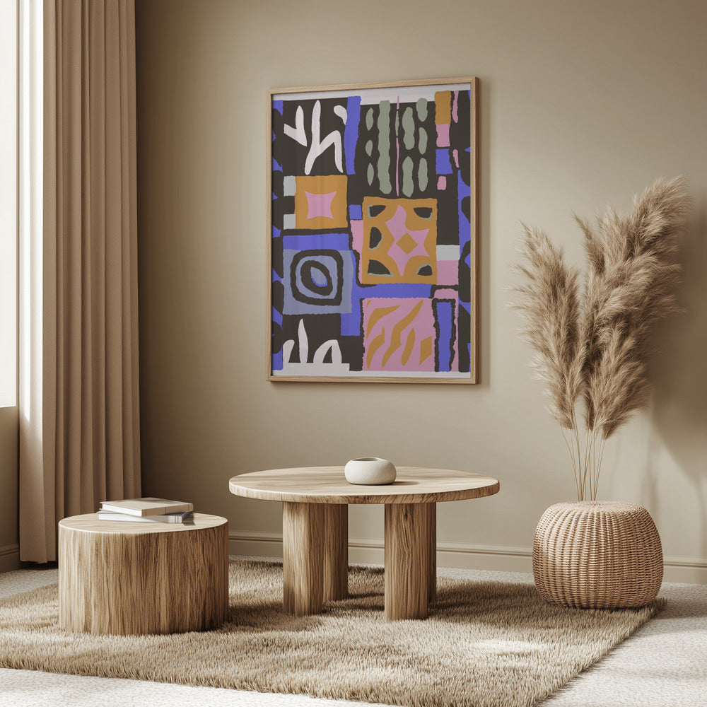Bunte Geometrie | Poster