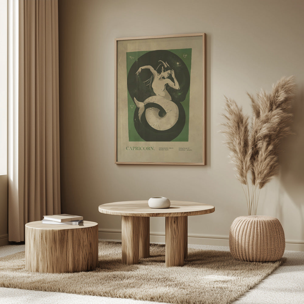 Capricorn print | Poster