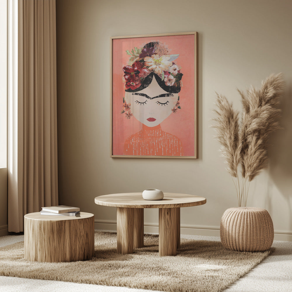 Frida (Pfirsich) | Poster