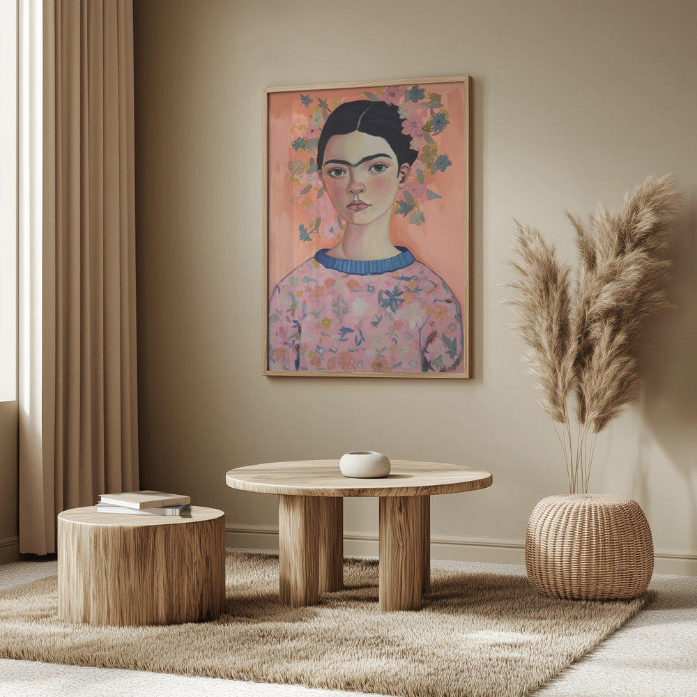 Junge Frida (Peach) | Poster