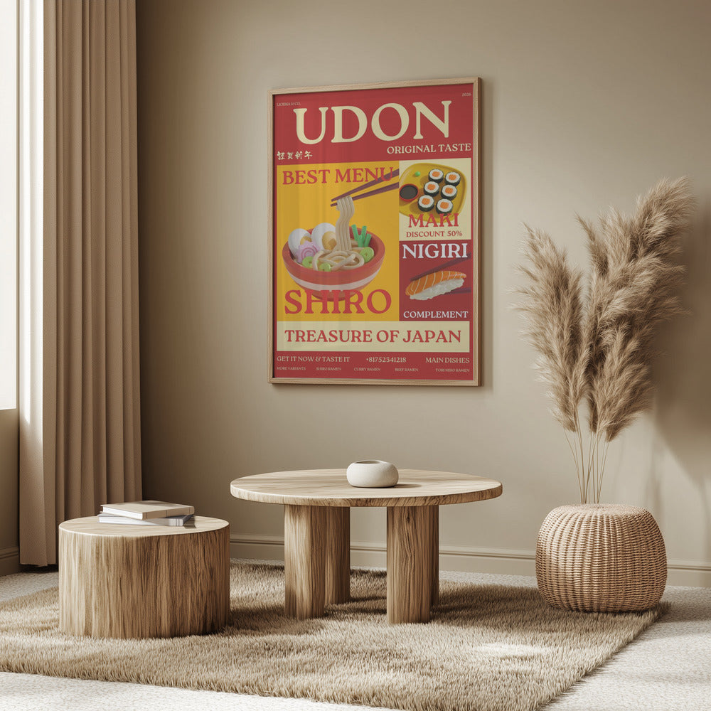 Udon poster | Poster