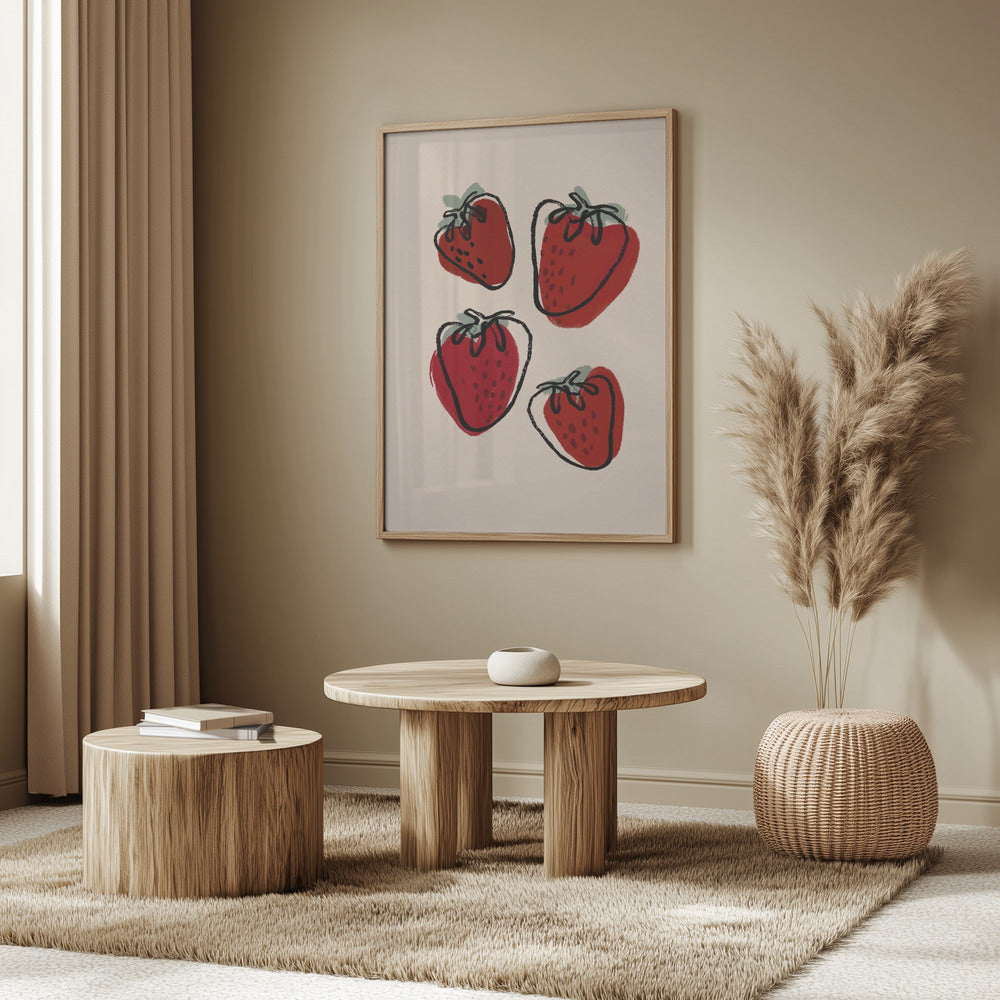 Fraises | Posters - Affiche Artistique