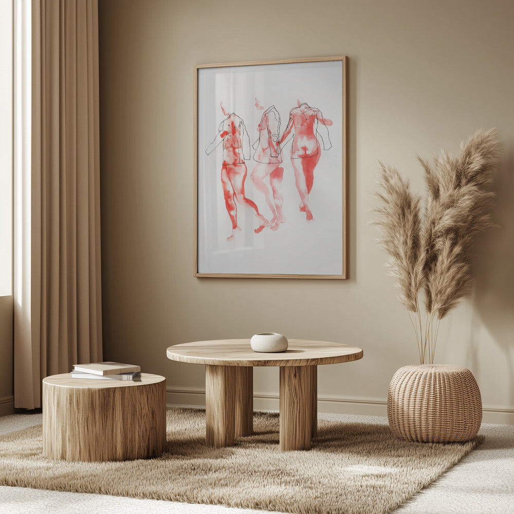 Figurstudie (prova mig på) | Poster