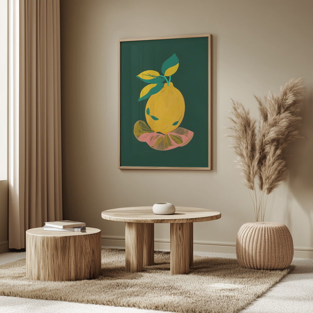 Citron är ur nätpåsen | Poster