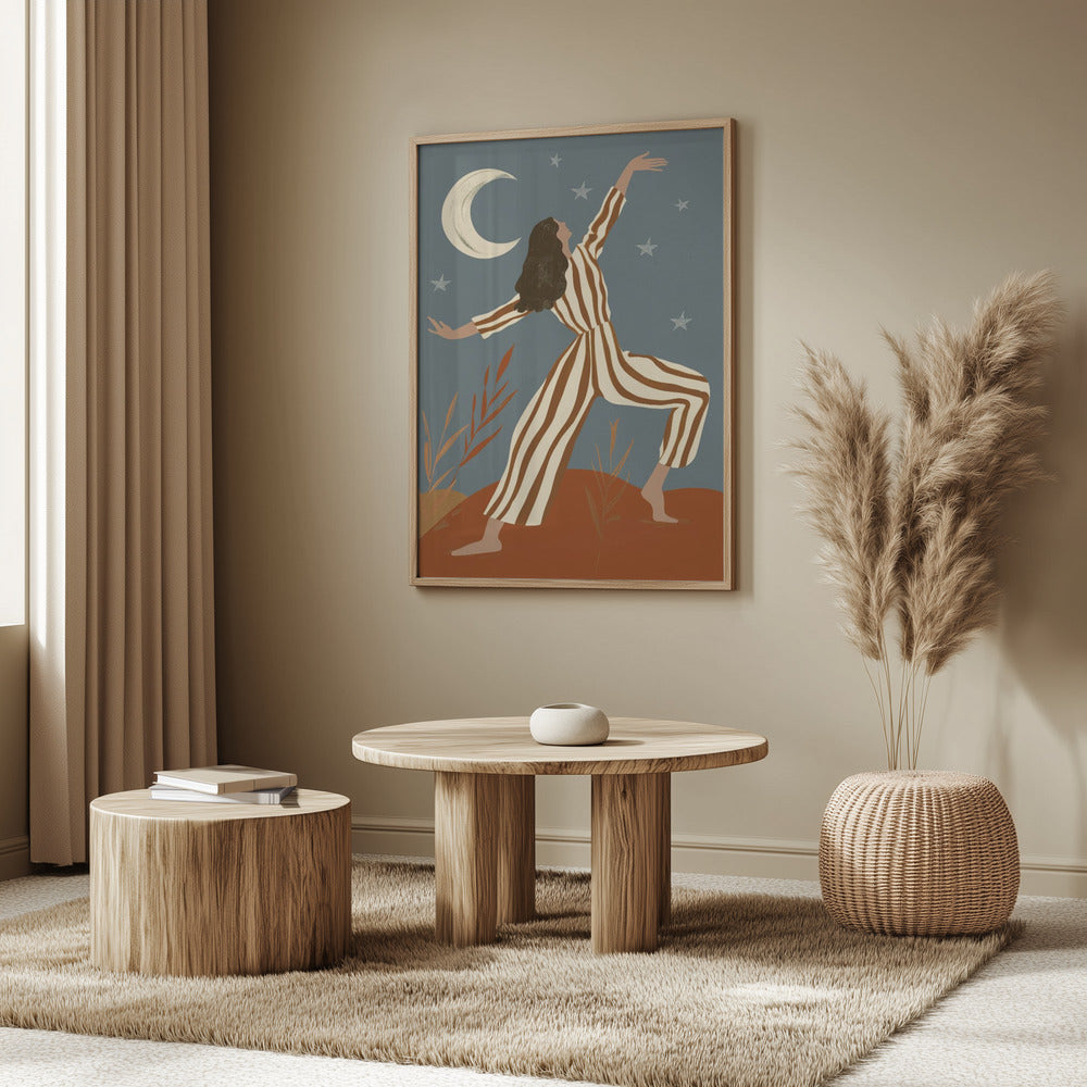 Tanzen mit Sternen | Poster - Kunstdruck