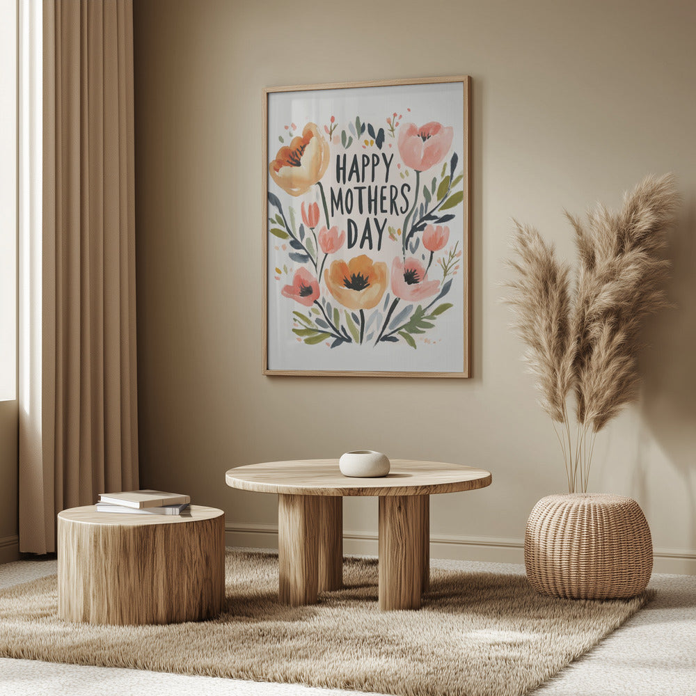 Glædelig mors dag | Plakater - Kunsttryk