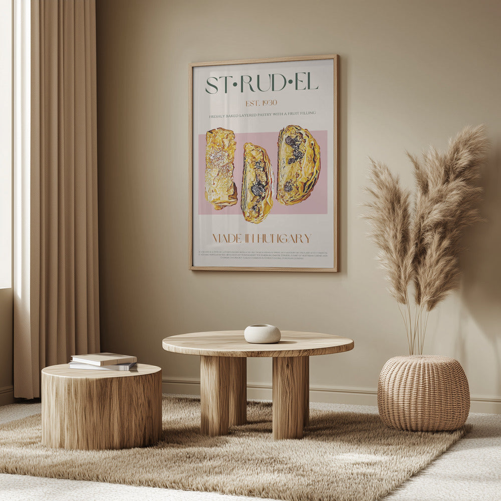 Gyllene strudelskiva | Poster