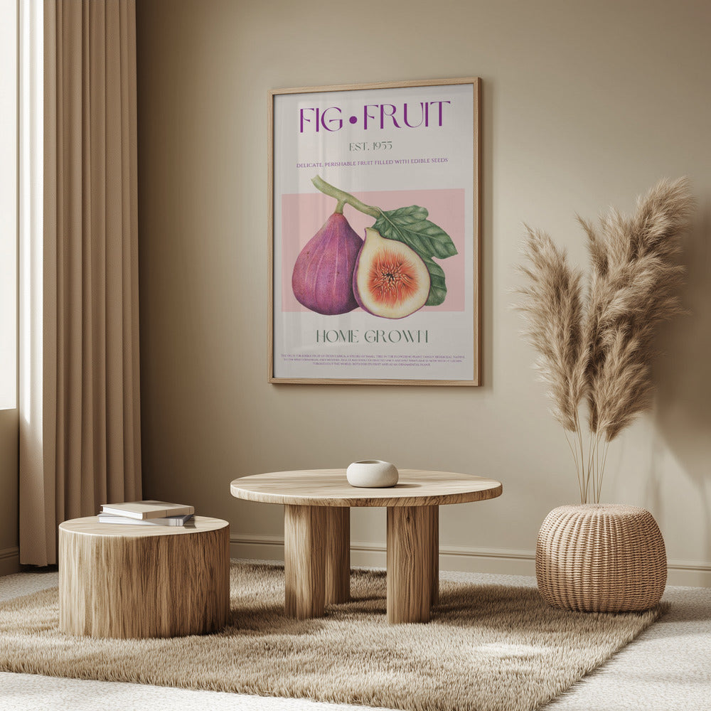 Vintage Fig Delight | Poster