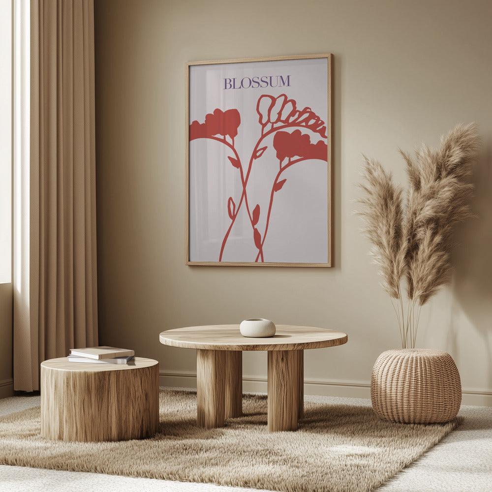 Crimson Blossoms | Poster