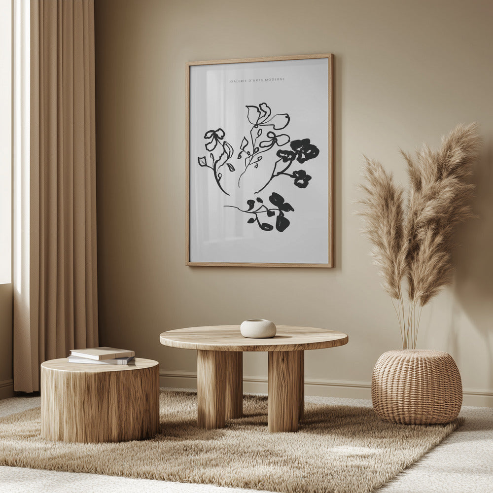 Ink Blooms Dance | Poster