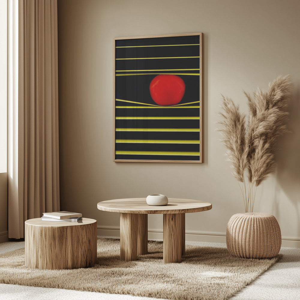 Lijnen en cirkel | Posters - Kunstdrukken