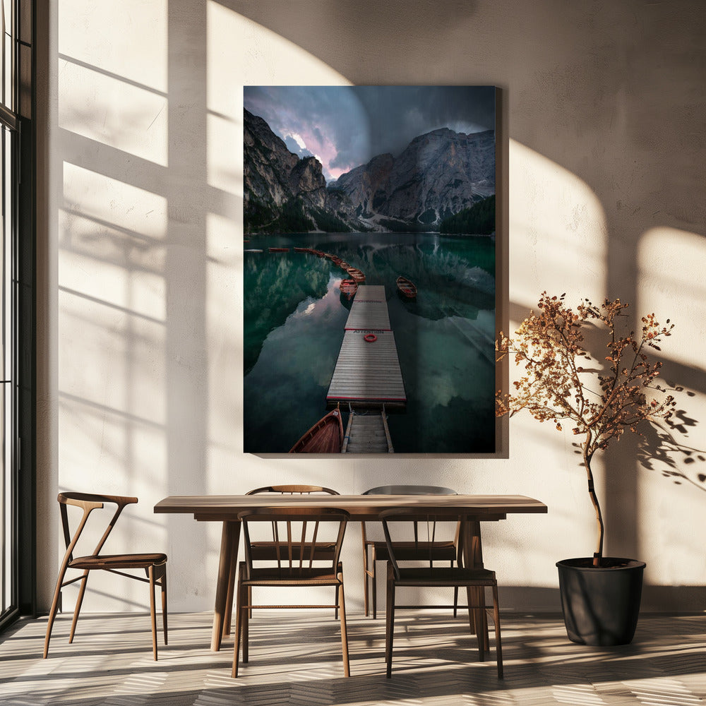 Riflessi di Braies | Stampe su Tela