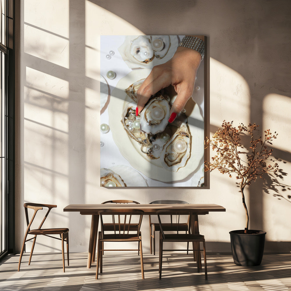Oysters & Pearls No 02 | Canvas