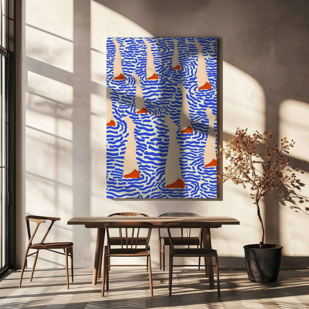 Bañistas | Canvas