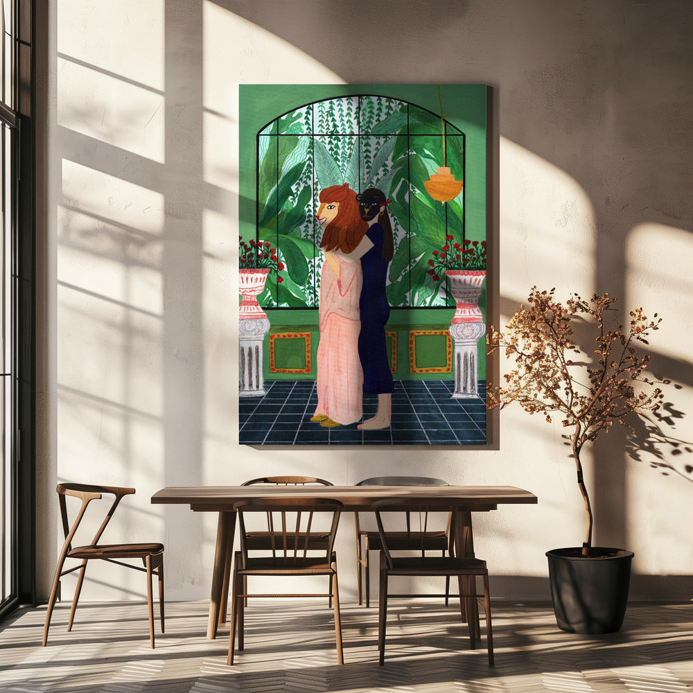 Lejonmamma | Canvas