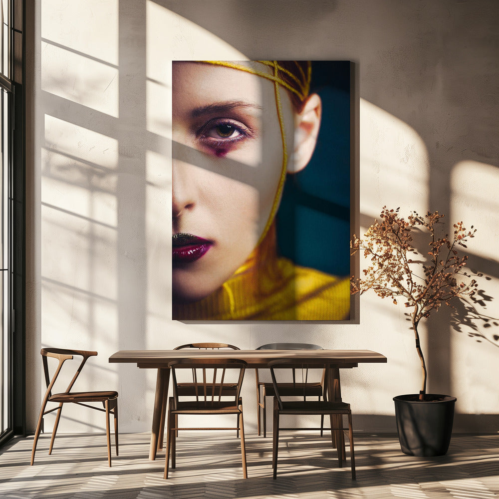 Gele aanraking | Canvasprints