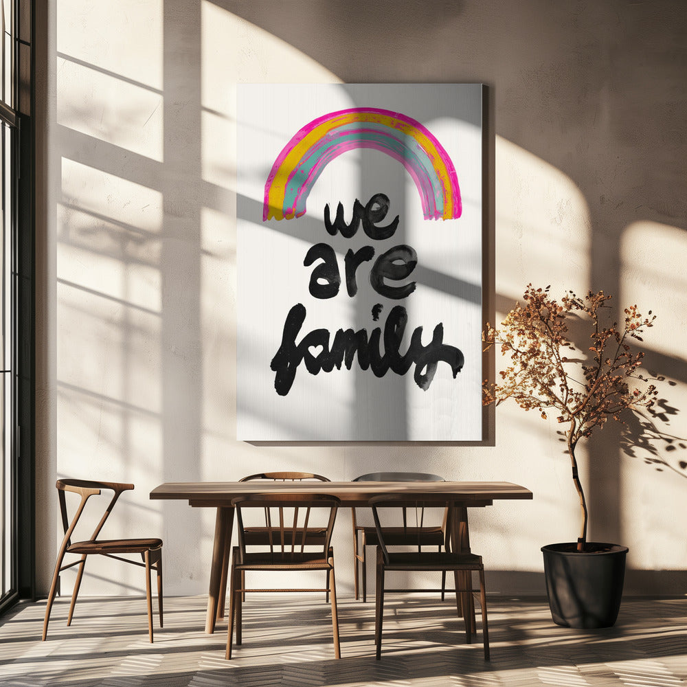 Wij zijn familie | Canvasprints
