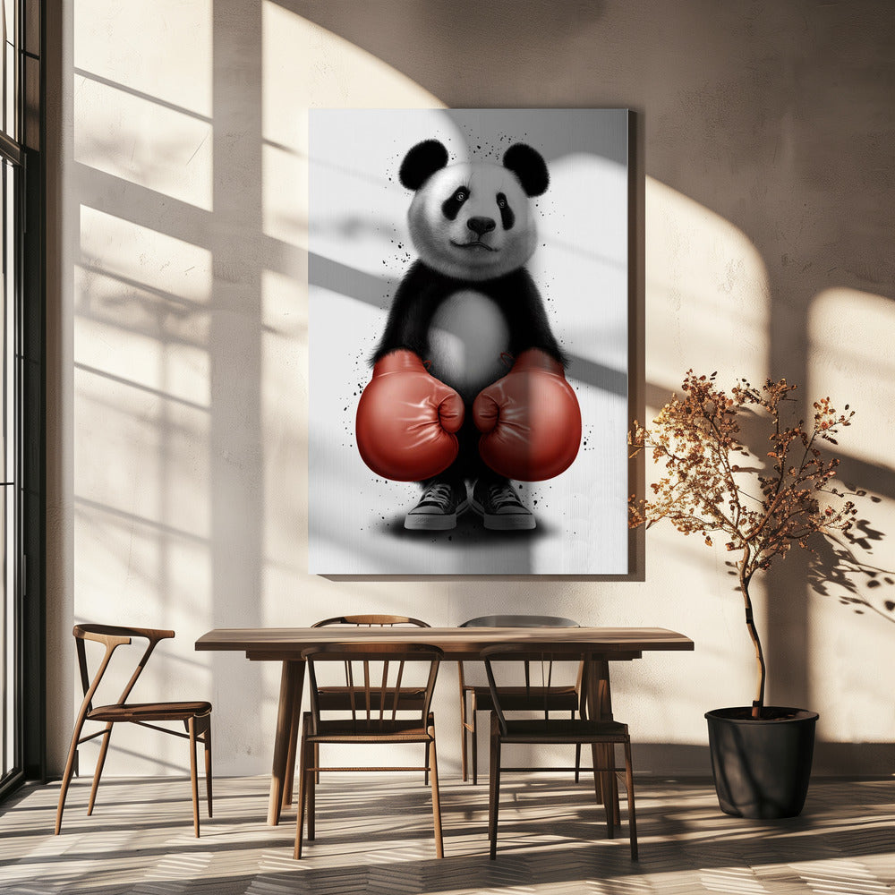 PANDA BOKSER | Wydruki na łótnie