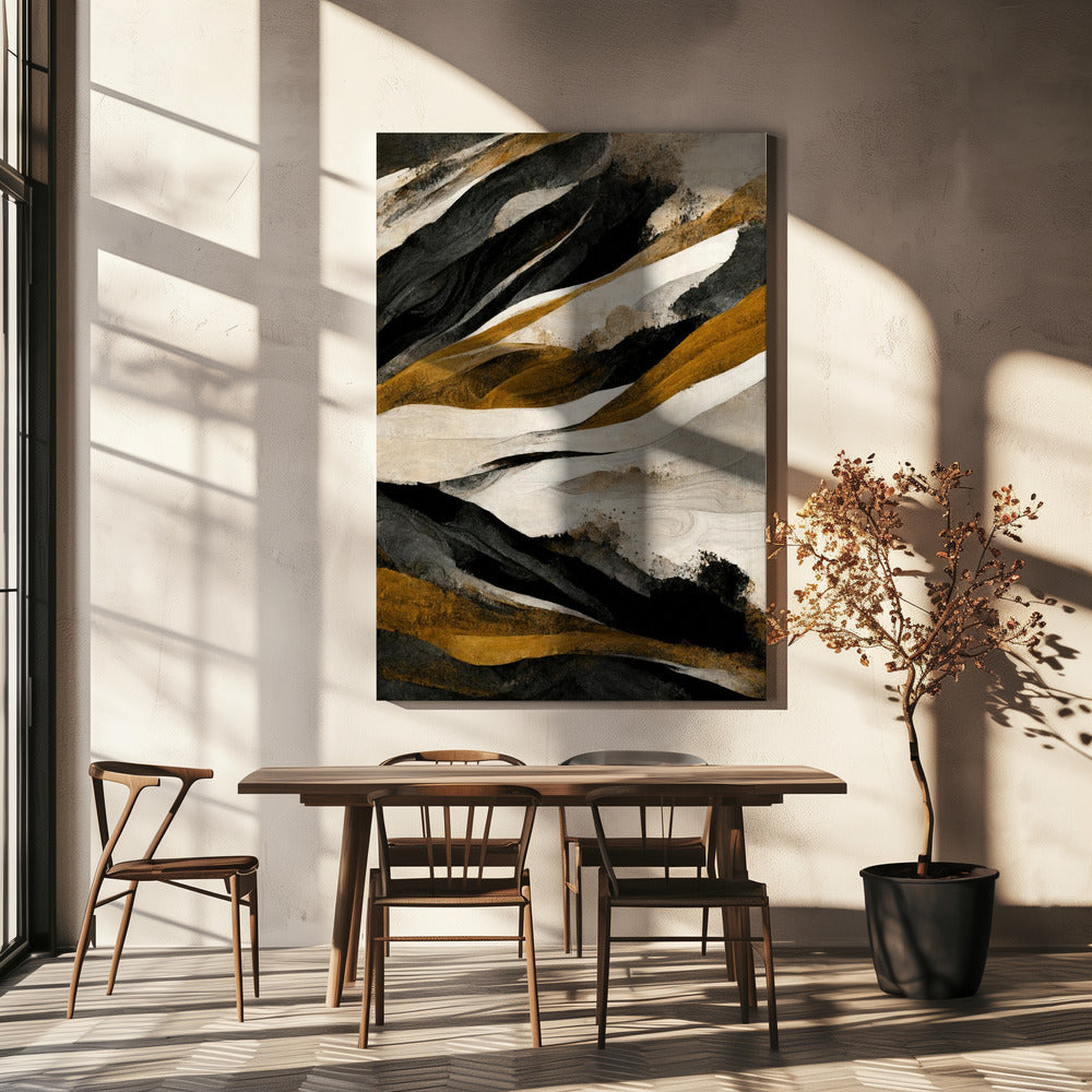 Montagnes escarpées | Tableaux sur Toile