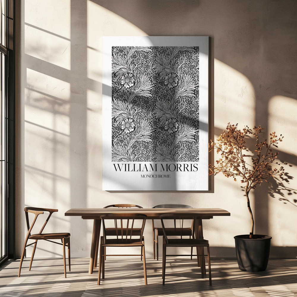 Ringblomma monokrom | Canvas