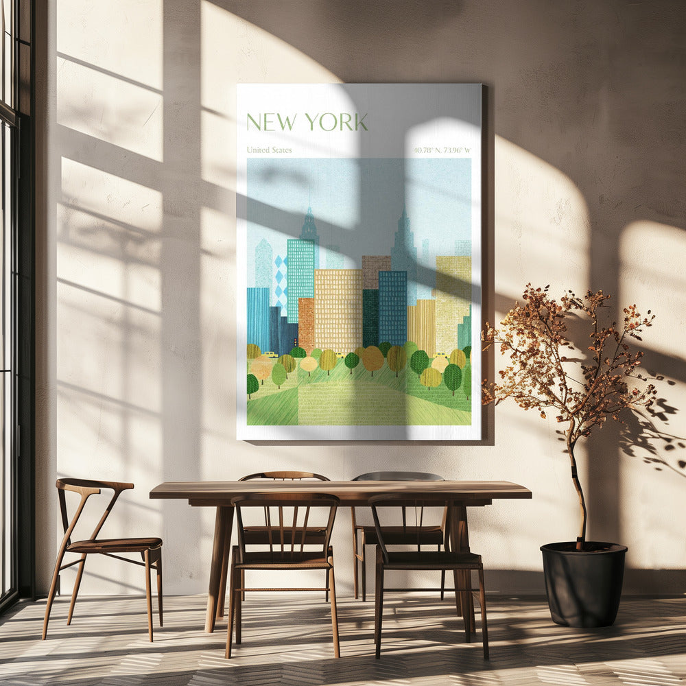 New York, Keskuspuisto | Canvastaulut