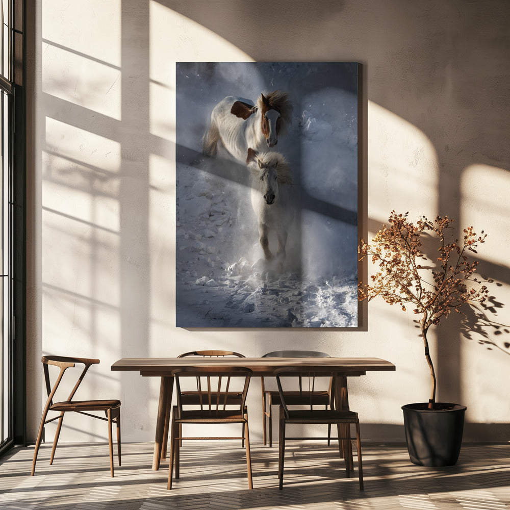 Two Horses | Canvas
