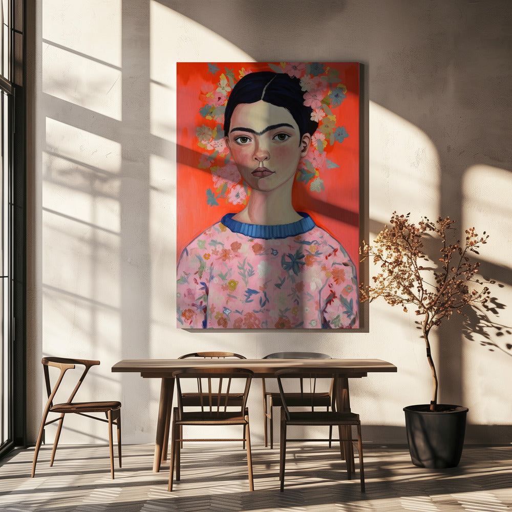 Młoda Frida | Wydruki na łótnie