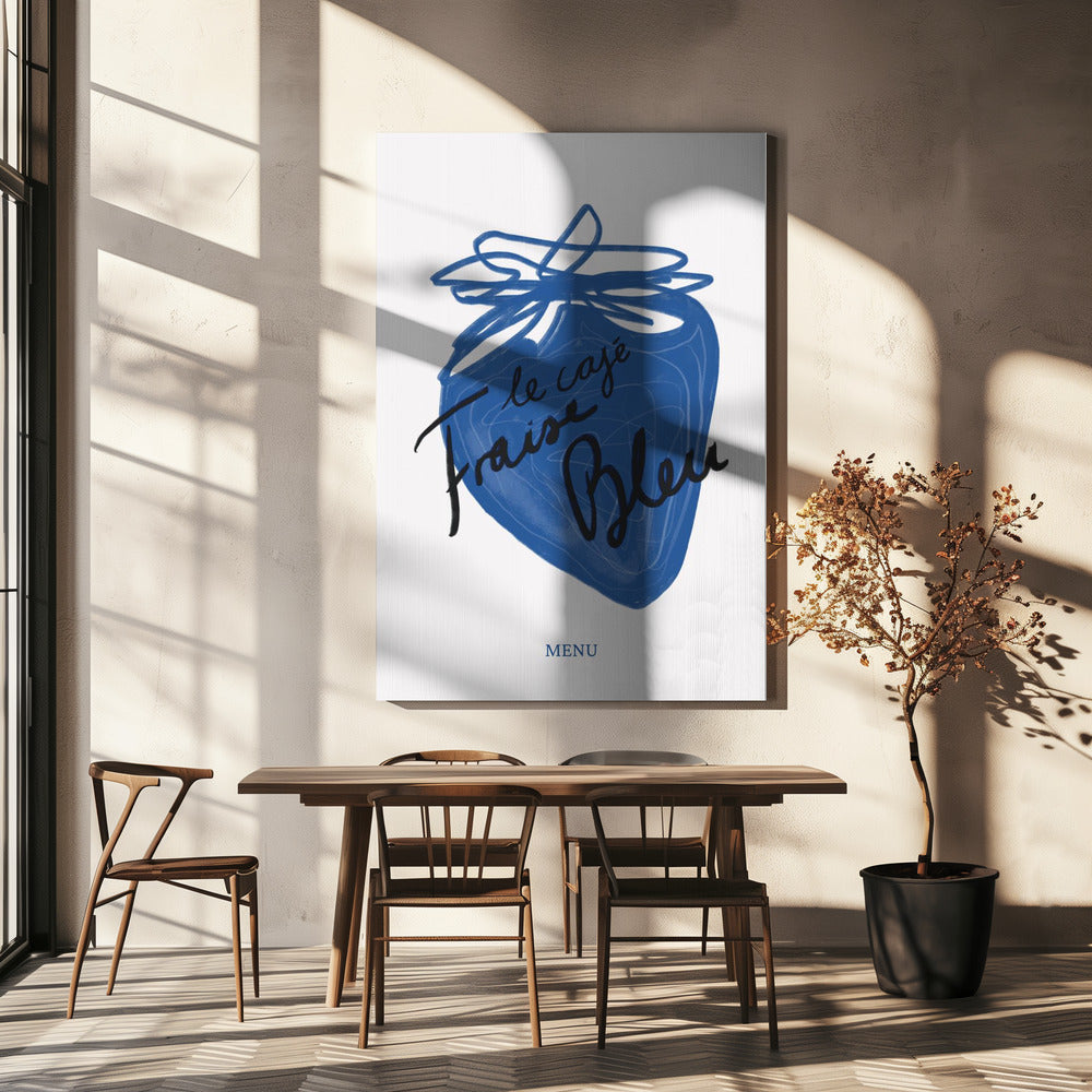 Blauwe bessen genot | Canvasprints