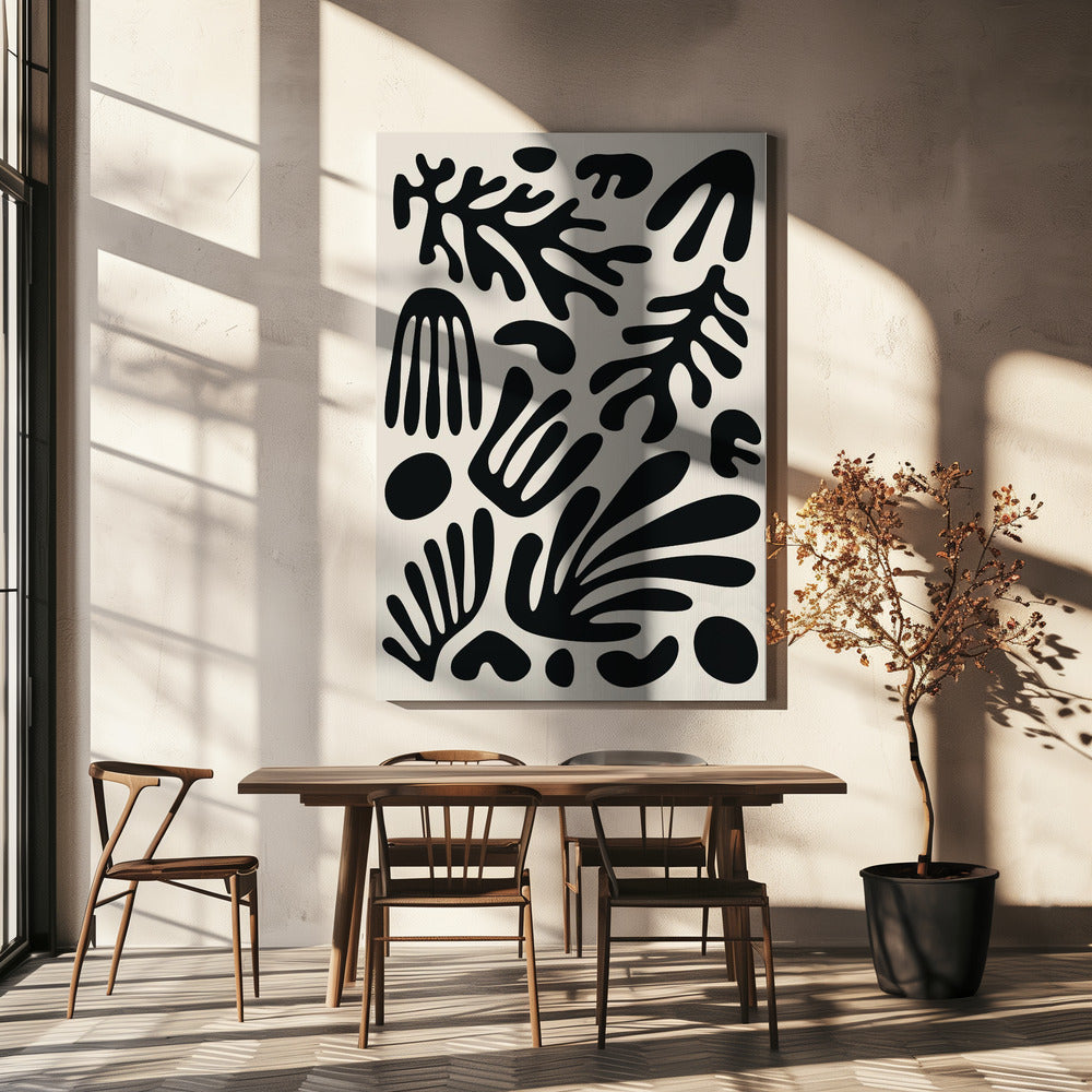 Collection Algues Noires Henri Matisse #3 | Tableaux sur Toile