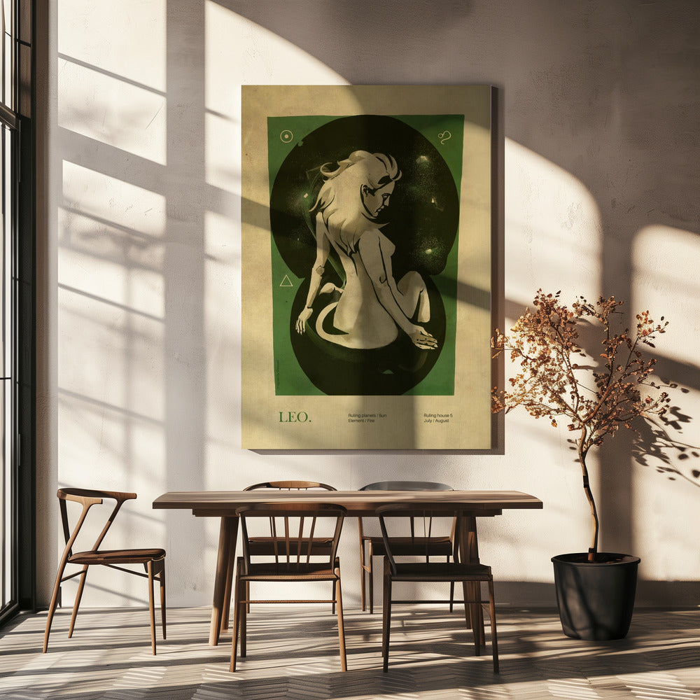 Leo print | Canvas