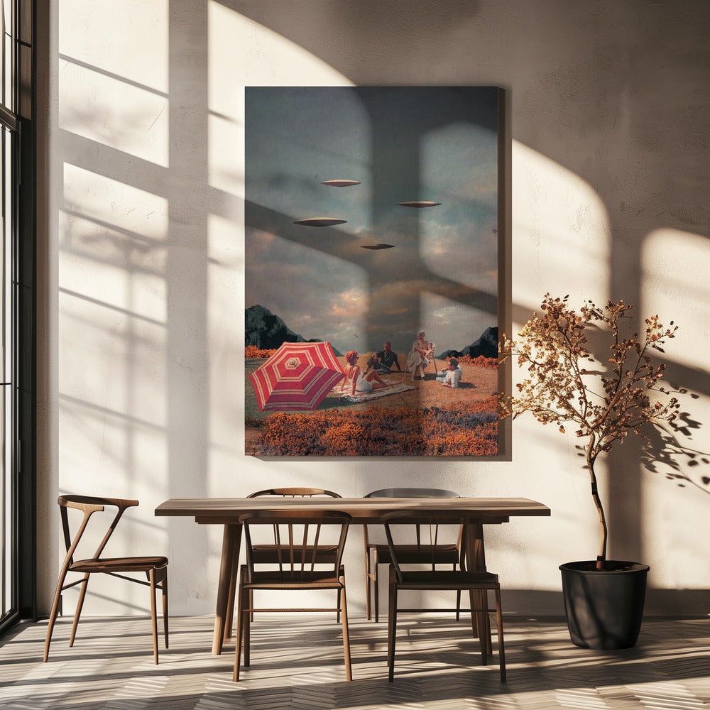 Pretend They Never Came | Canvas