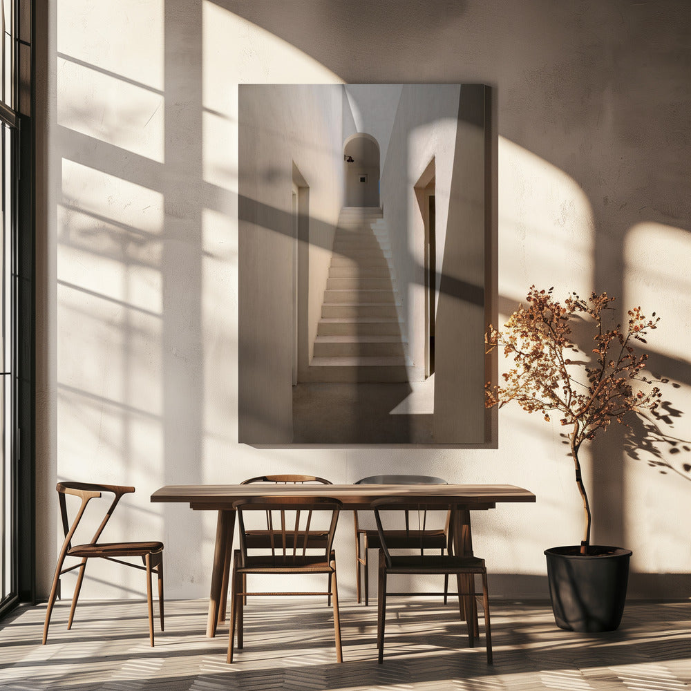 Treppe zum Licht | Leinwand-Bilder