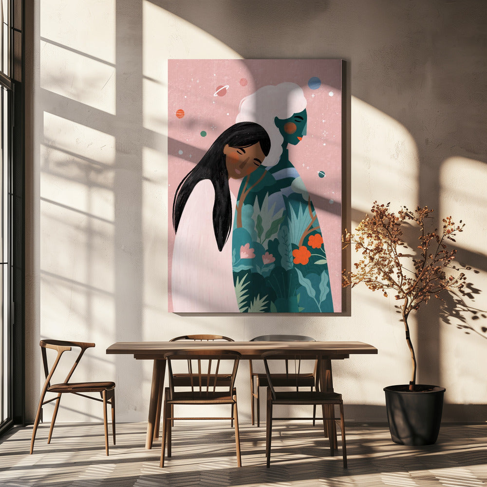 Connexion cosmique | Tableaux sur Toile