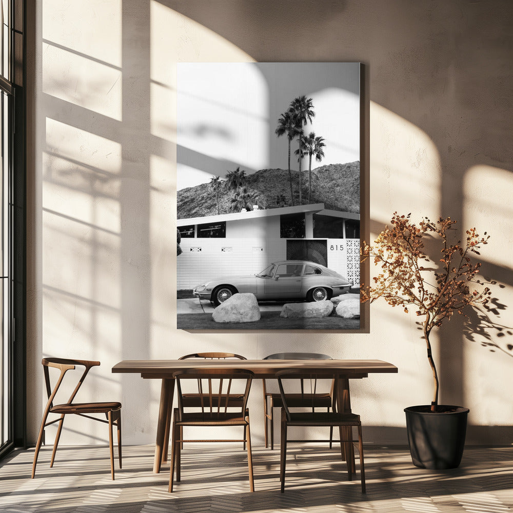 Balade à Palm Springs II | Tableaux sur Toile
