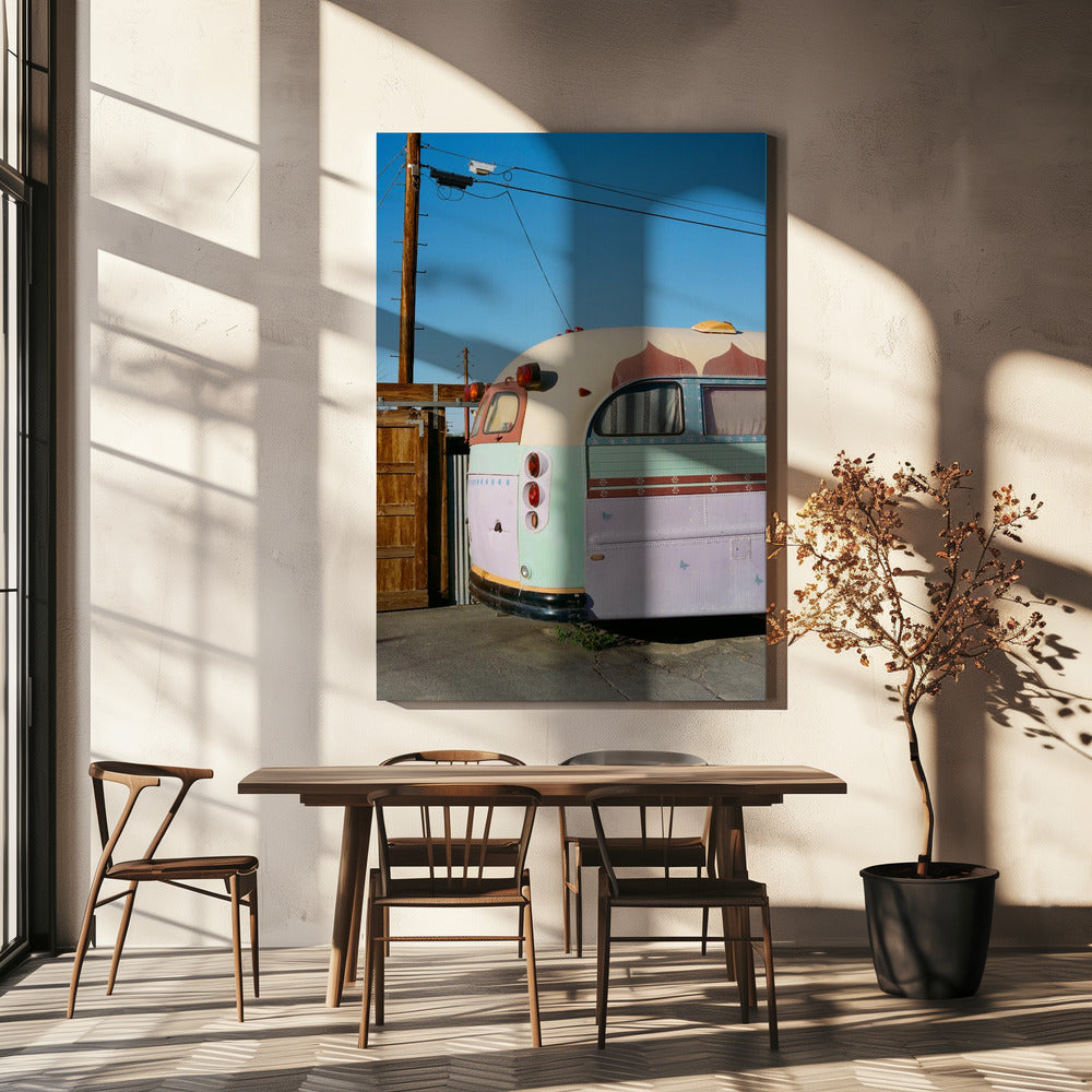 Autobus Joshua Tree | Wydruki na łótnie