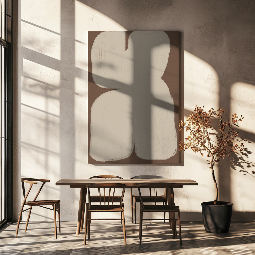 Curved Abstraction | Canvas