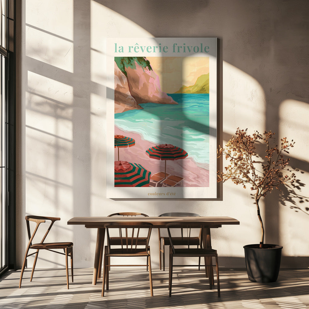 La Rêverie Frivole-Beach | Tableaux sur Toile