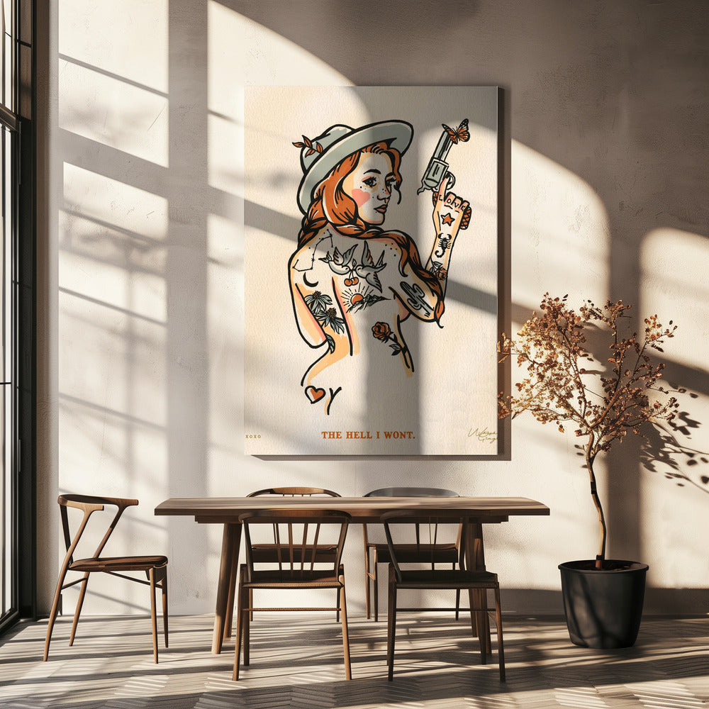 L'enfer que je n'imprimerai pas 16x20 | Tableaux sur Toile