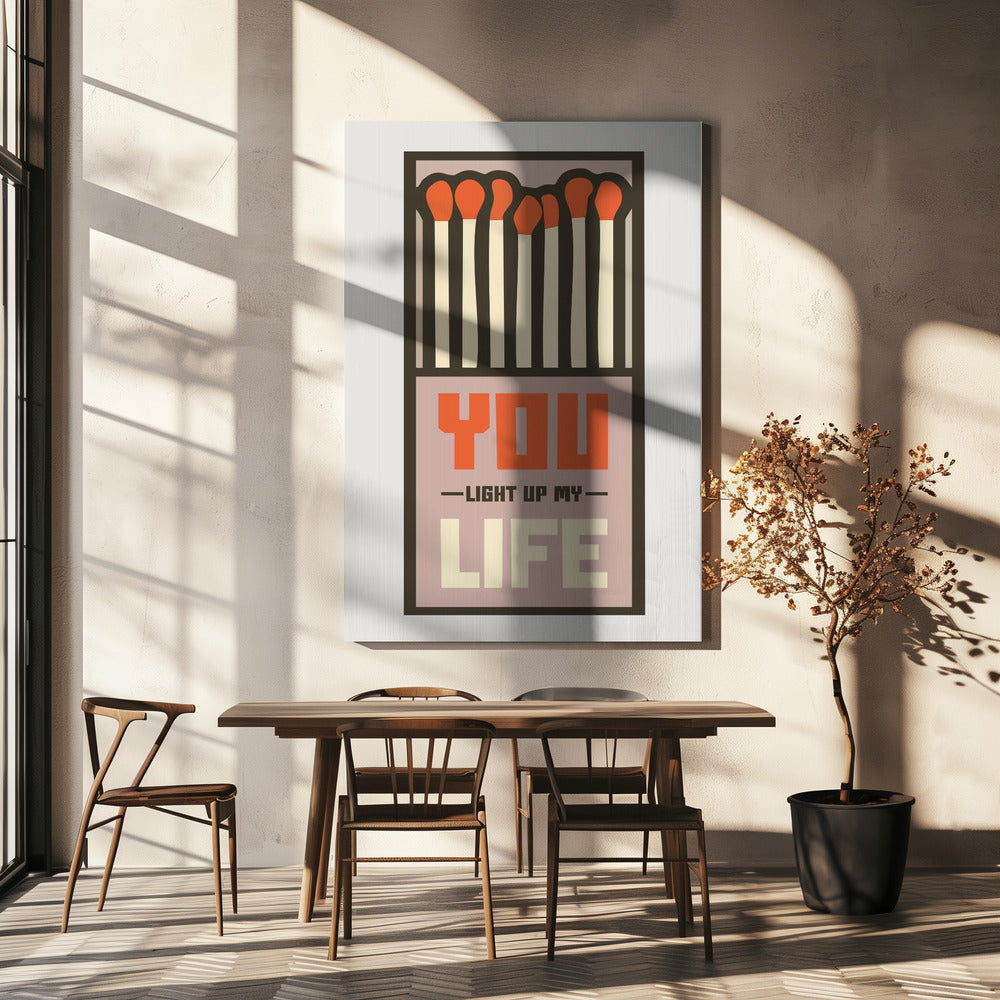 Vintage Matchbox Design | Canvas