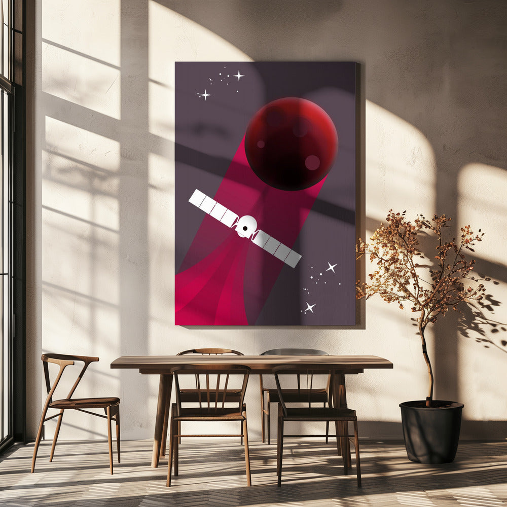 Mars erkunden | Leinwand