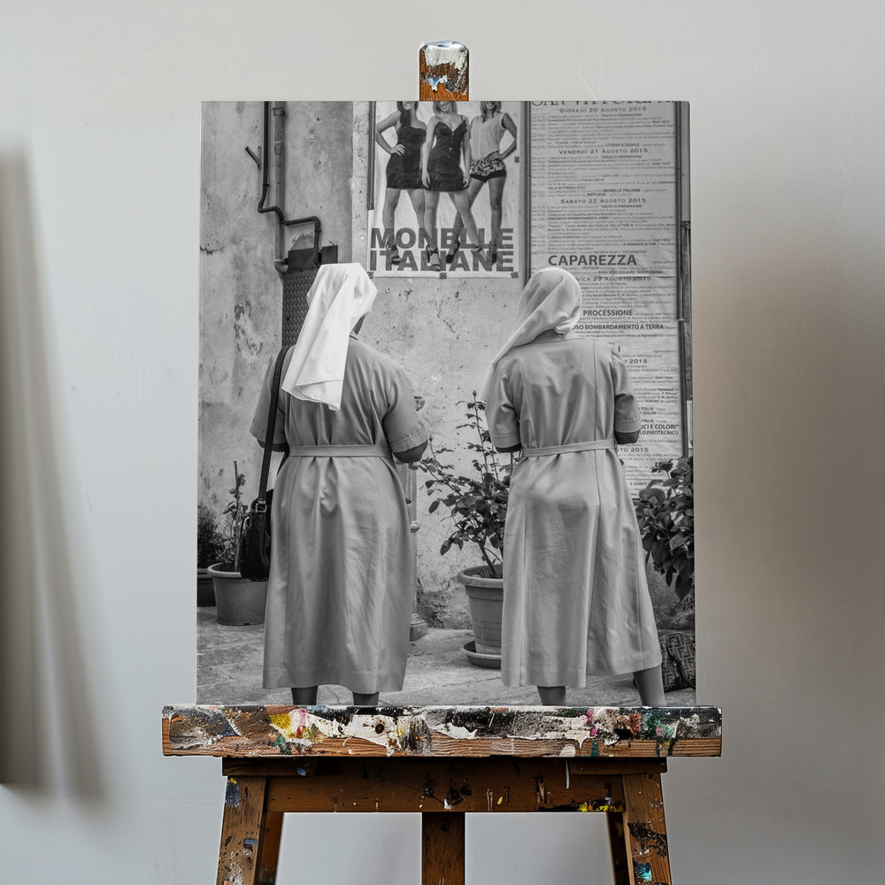 Ragazze pulcine | Stampe su Tela