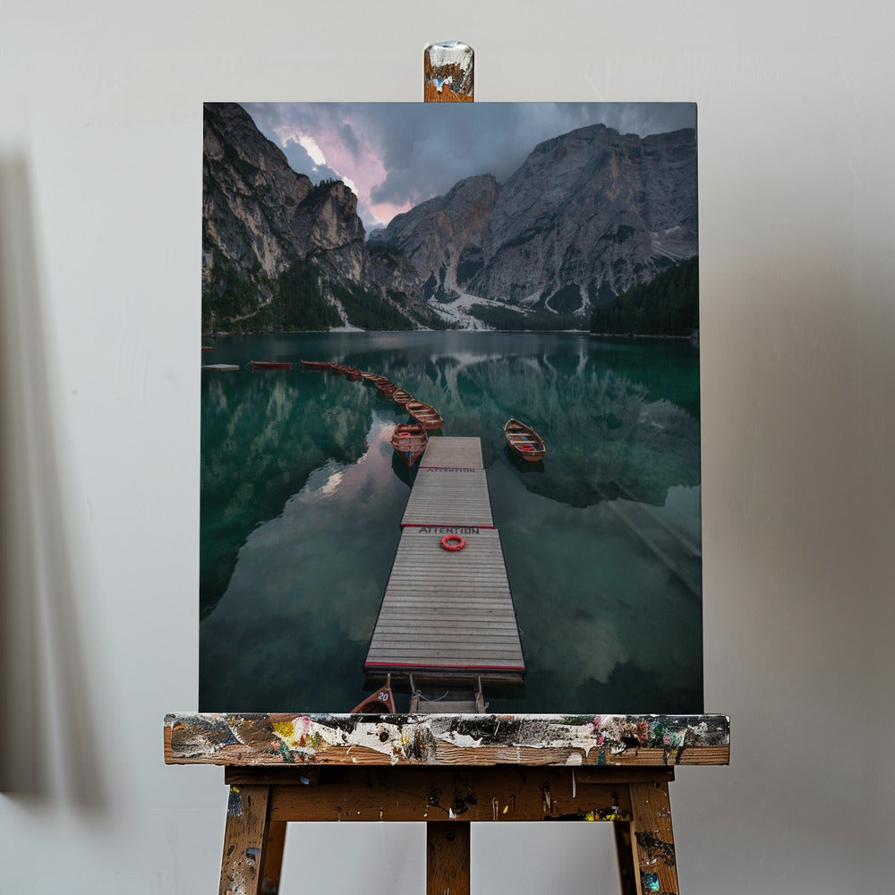 Riflessi di Braies | Stampe su Tela