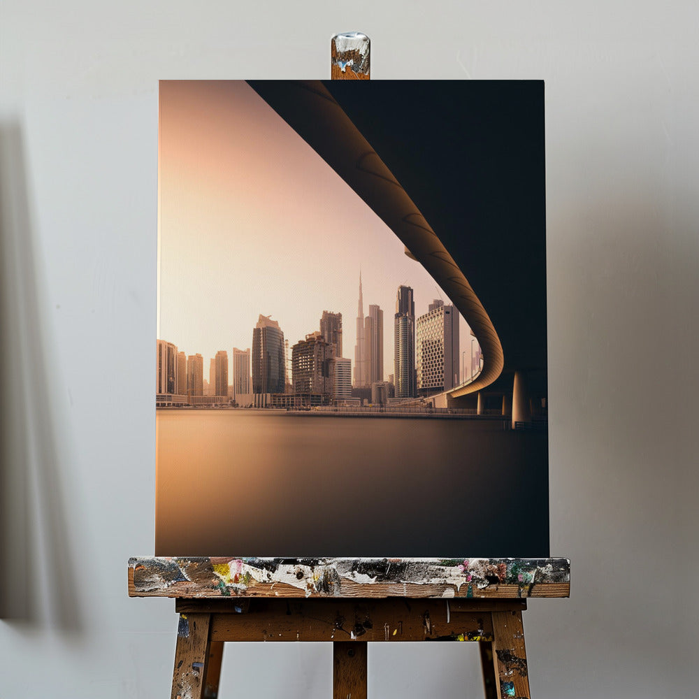 Dubai Business Bay | Leinwand-Bilder