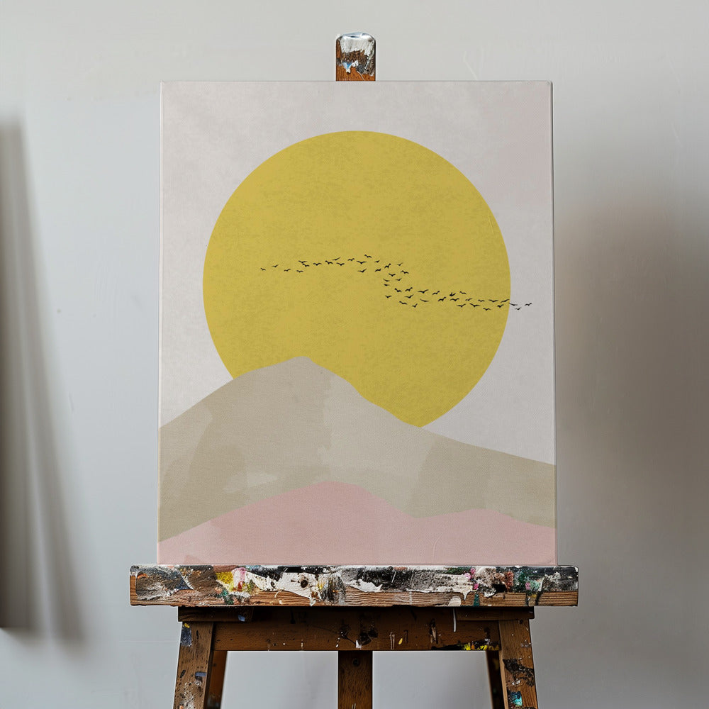 Klippiga bergen | Canvas